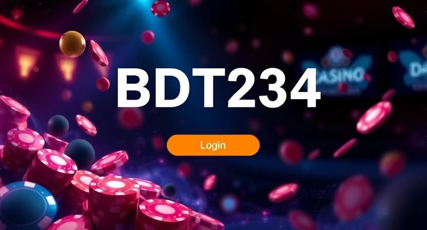 Clean and intuitive BDT234 login interface